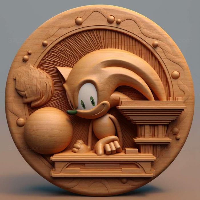 Games (st Sonic Mania 4, GAMES_28588) 3D models for cnc